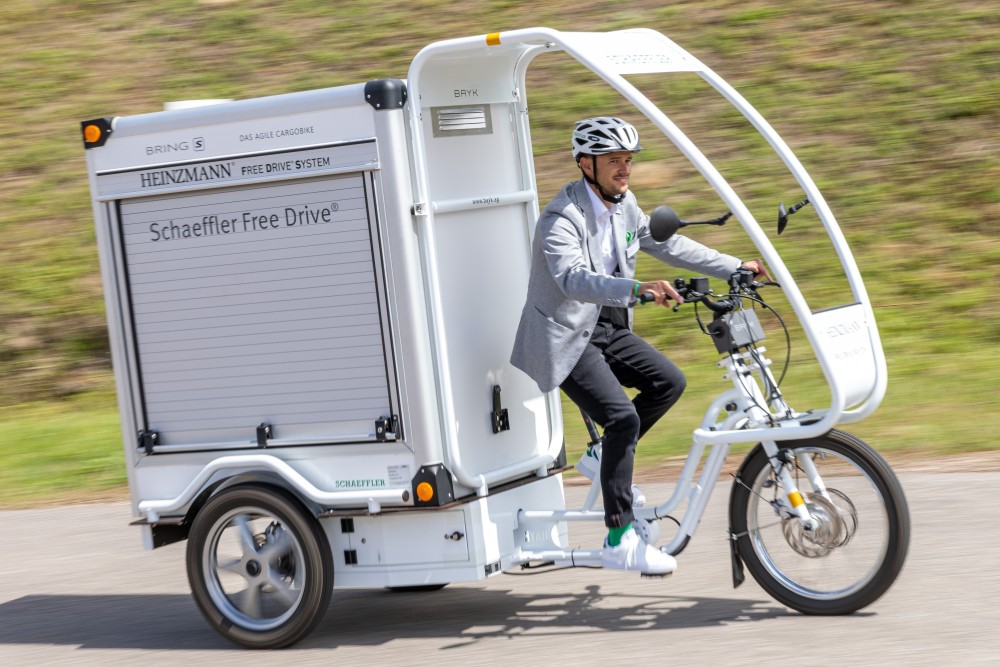 schaeffler four wheeled electric bike